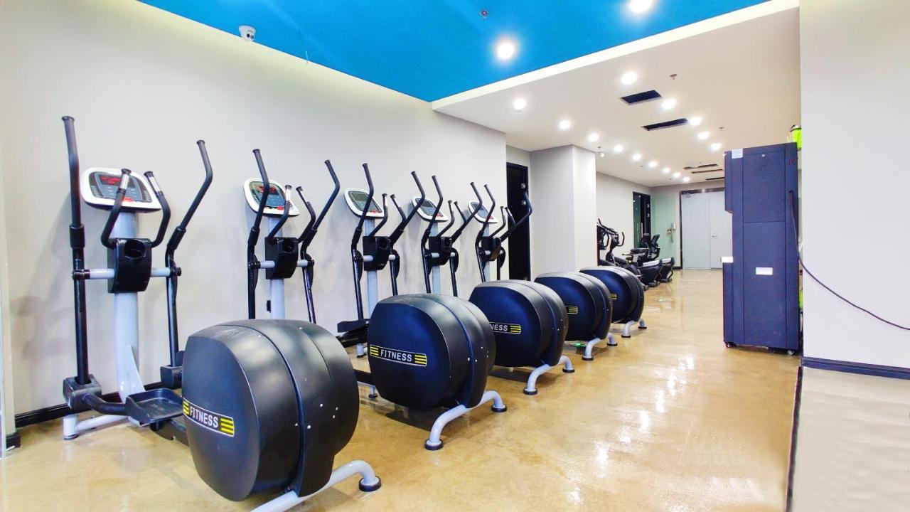 Yantai Meiya International Aparthotel Eksteriør bilde