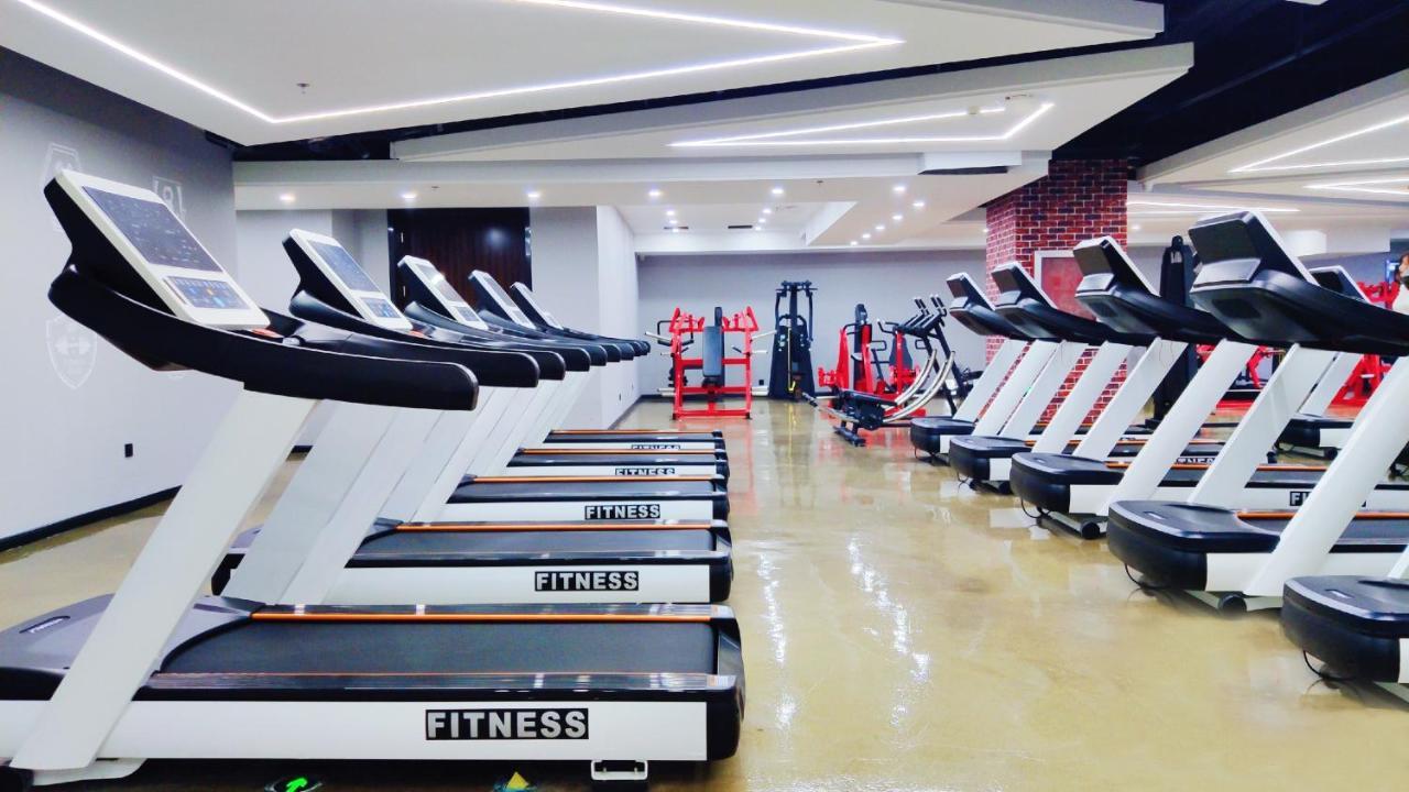 Yantai Meiya International Aparthotel Eksteriør bilde