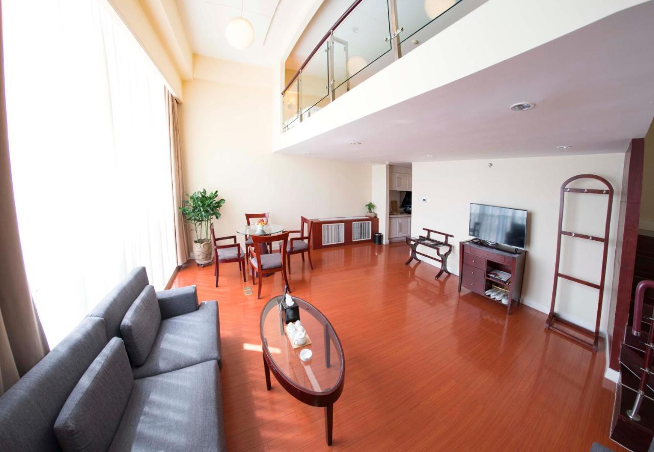 Yantai Meiya International Aparthotel Eksteriør bilde